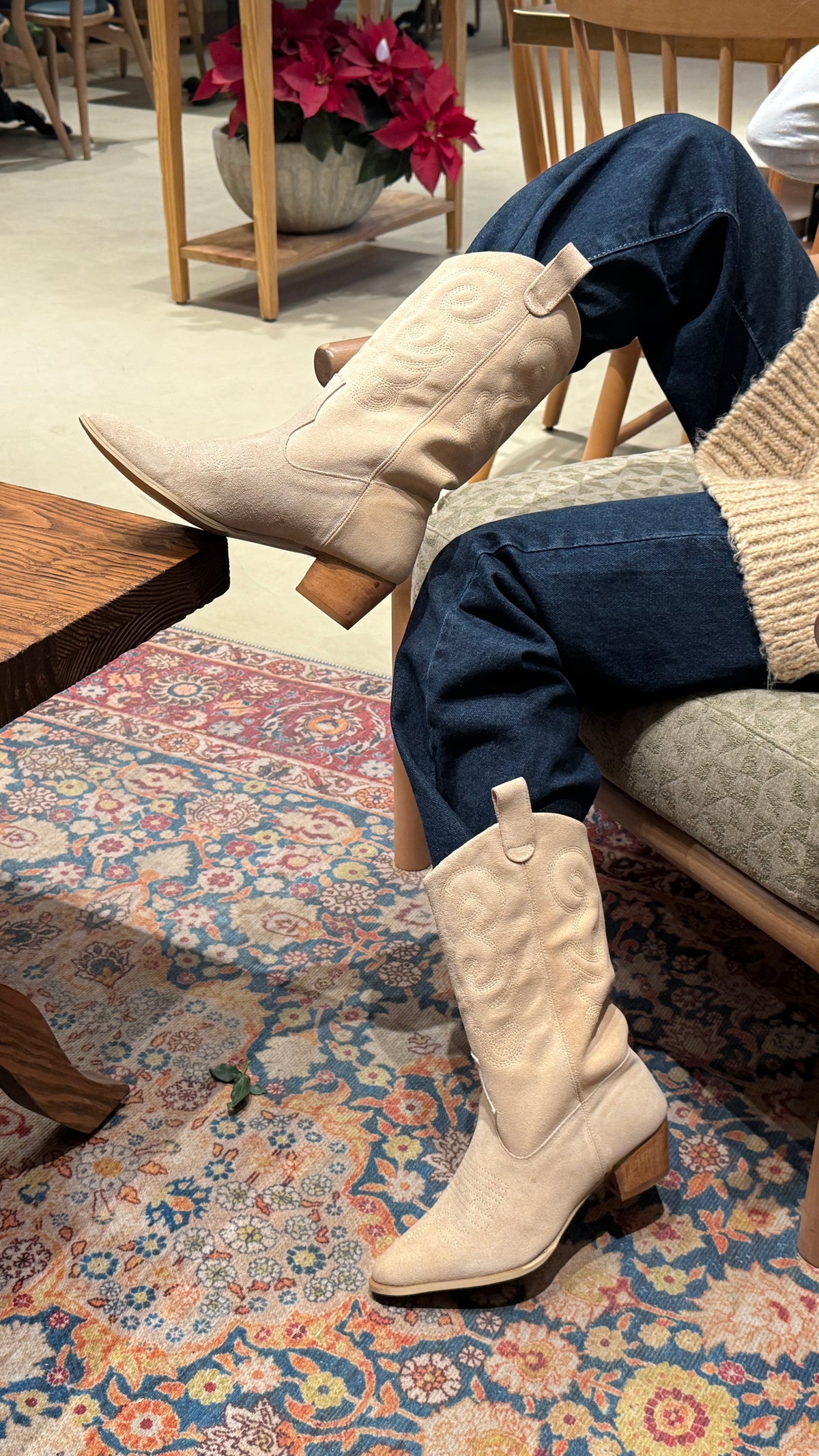Dallas Cowboy Beige Boot
