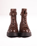 Stockholm Chunky Brown Boot