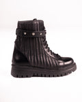Stockholm Chunky Black Boot
