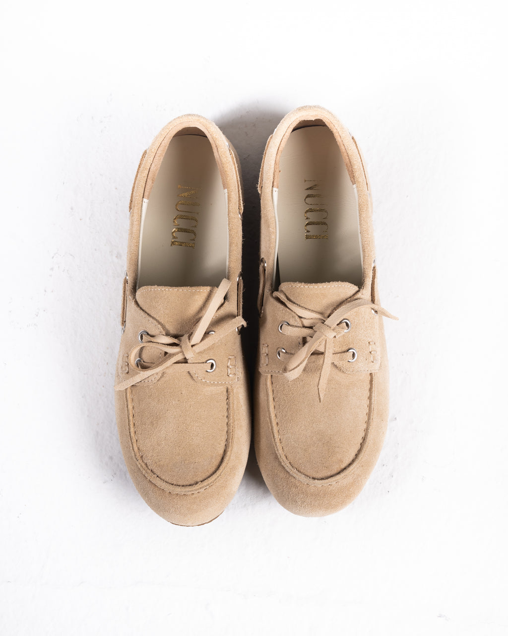 Paris Suede Beige Loafer
