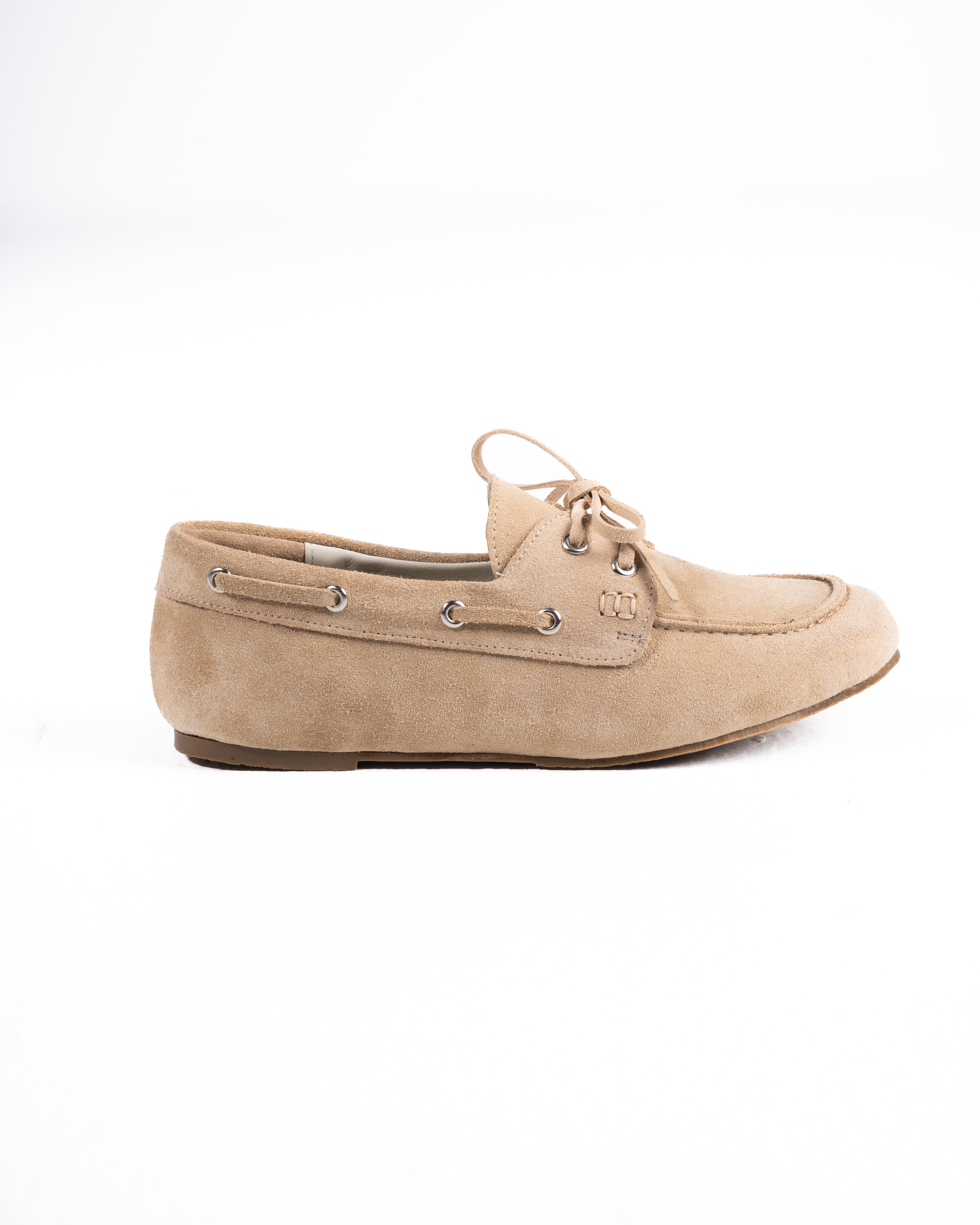 Paris Suede Beige Loafer