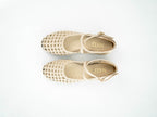 Viola Woven Ballerina Beige