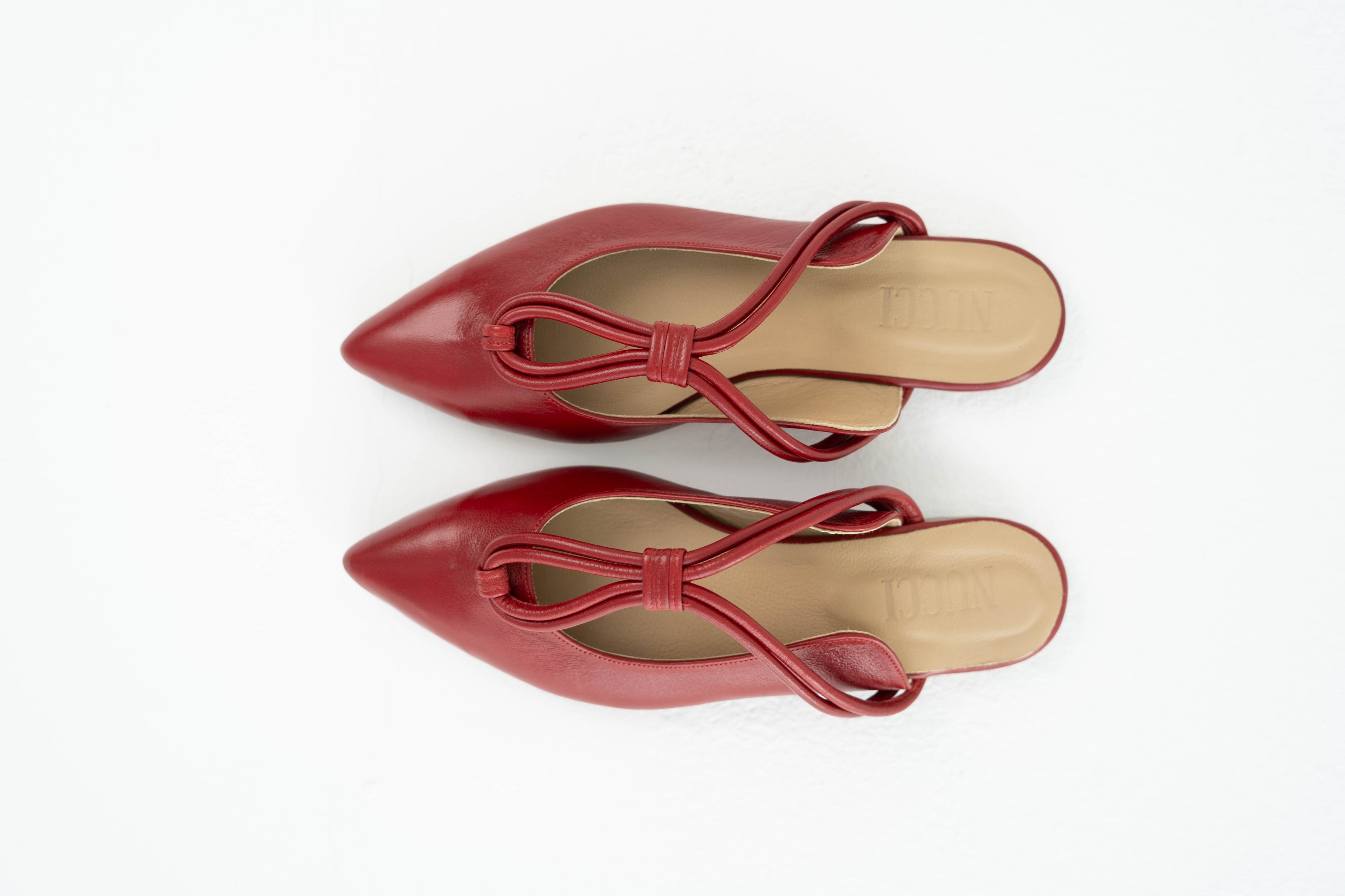 Camelia Mule Red