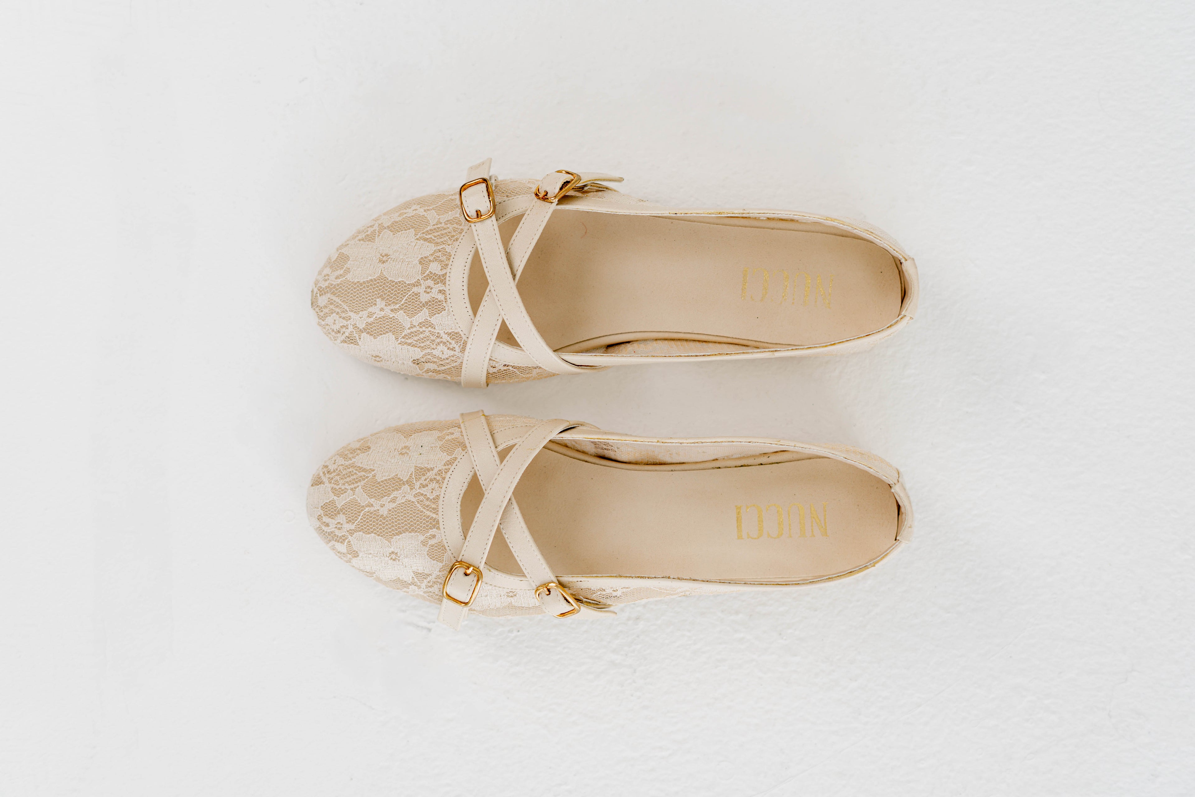 Lily lace Ballerina Beige