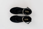 Luna Mesh Ballerina Black