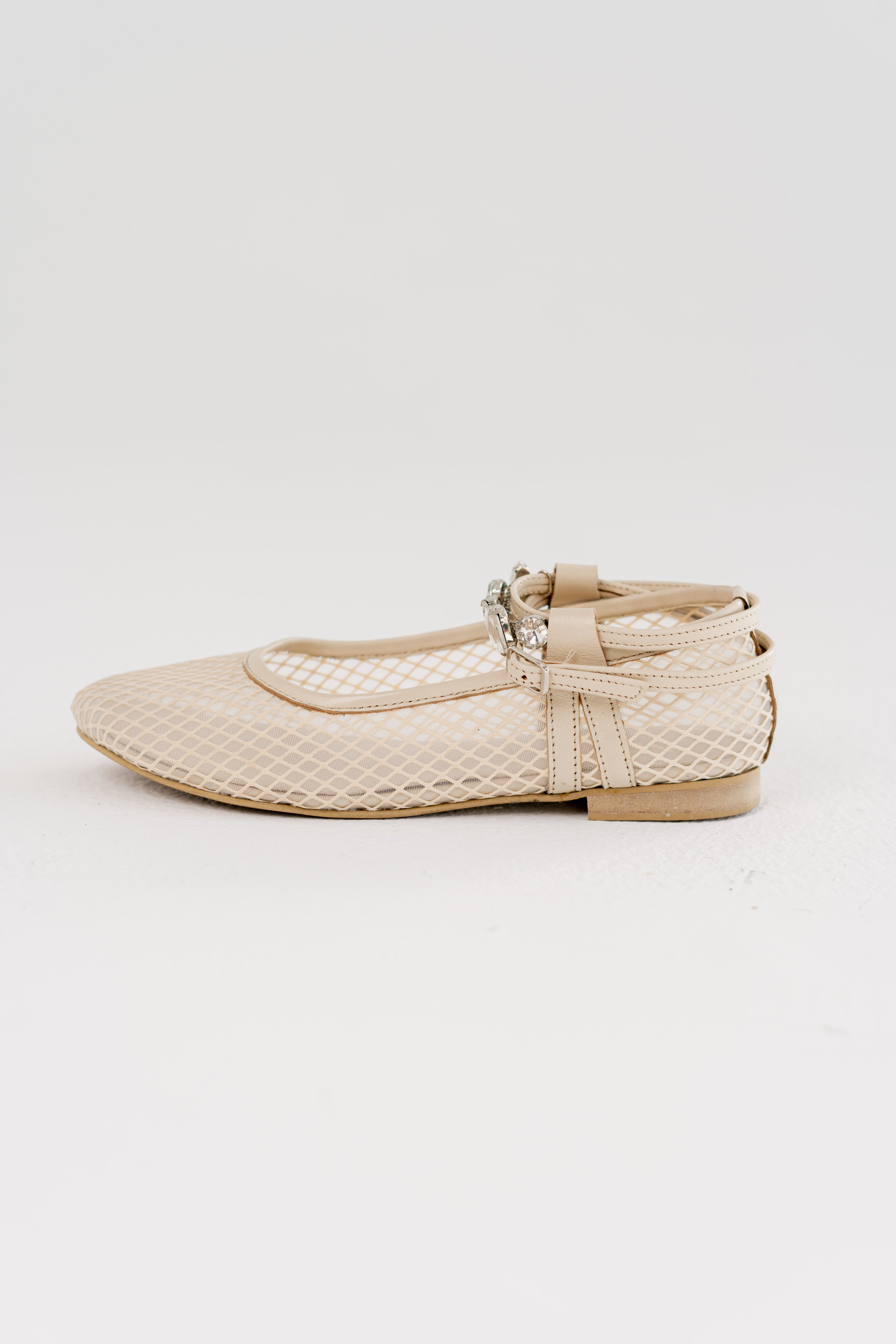 Luna Mesh Ballerina Beige