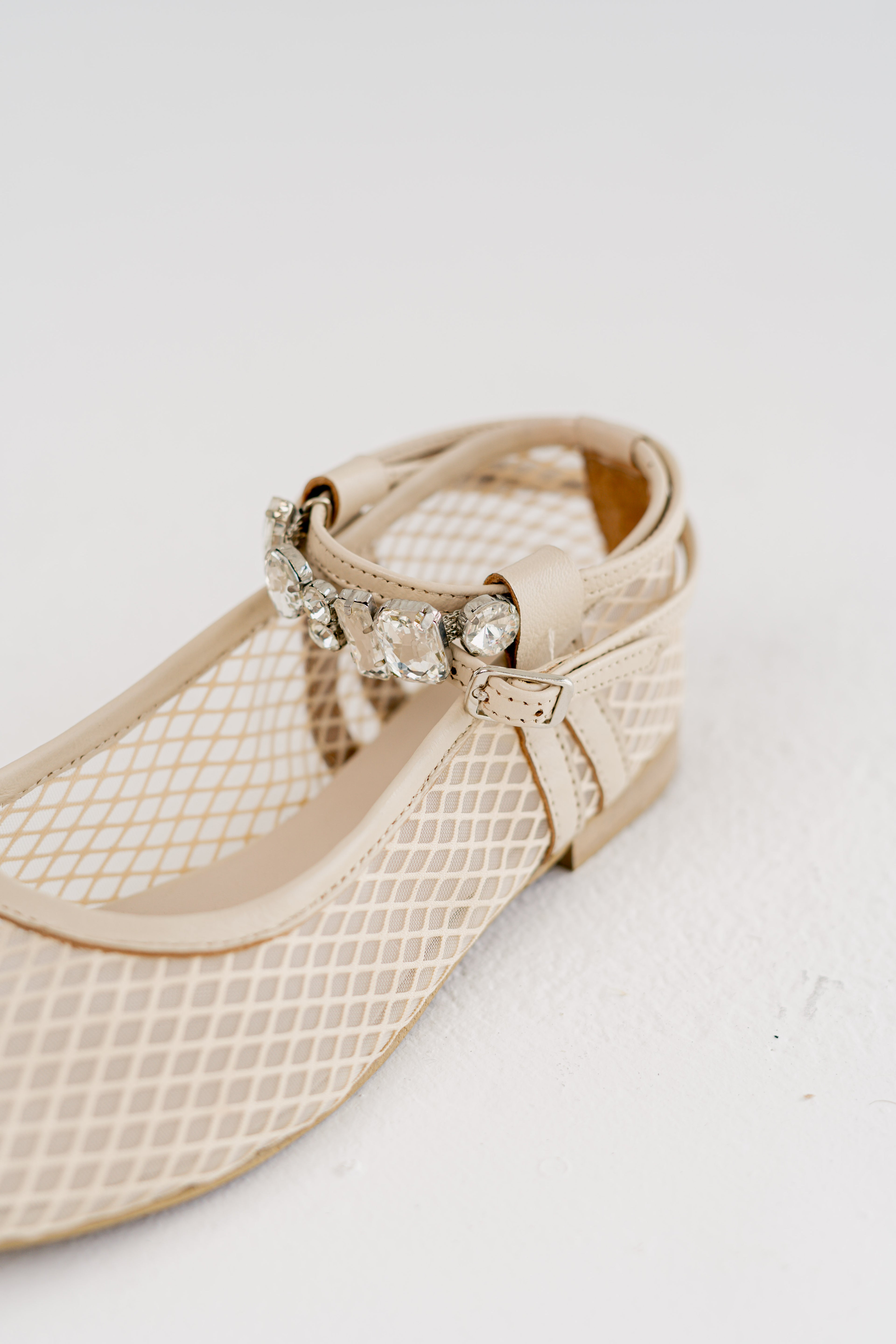 Luna Mesh Ballerina Beige