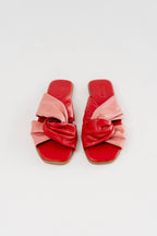 Fiore Cross Slipper Red