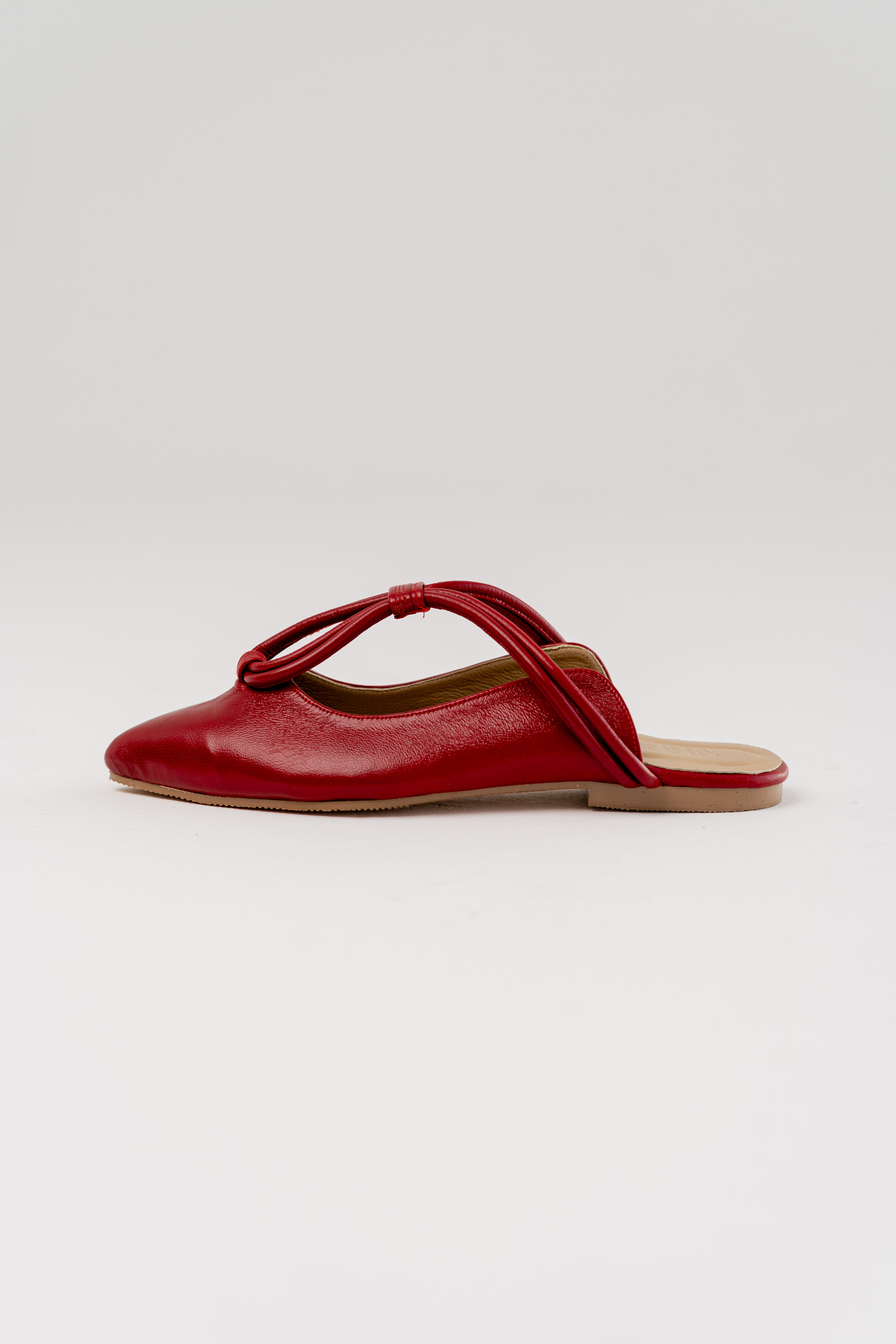 Camelia Mule Red