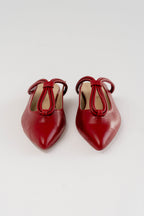 Camelia Mule Red