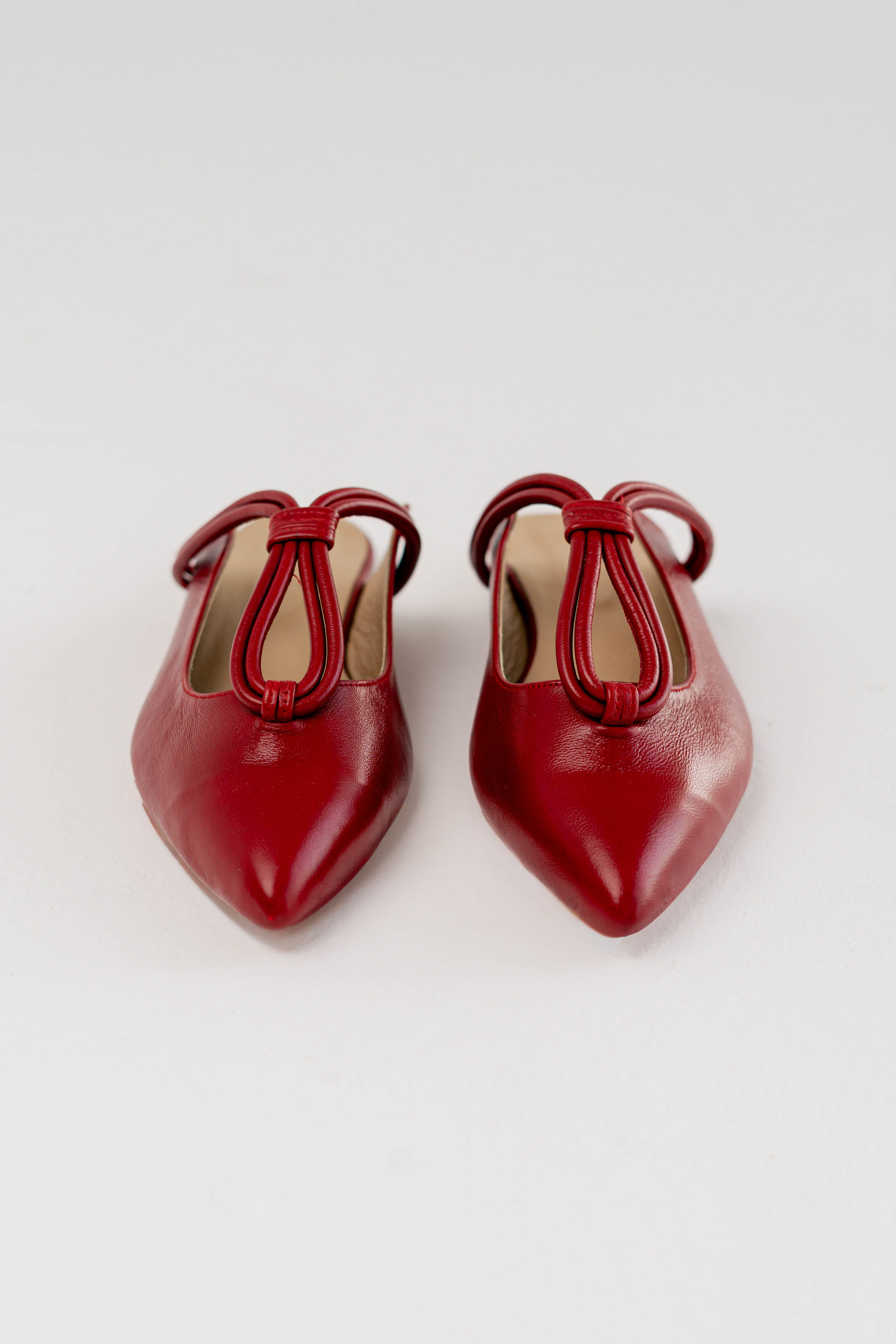 Camelia Mule Red