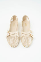 Lily lace Ballerina Beige