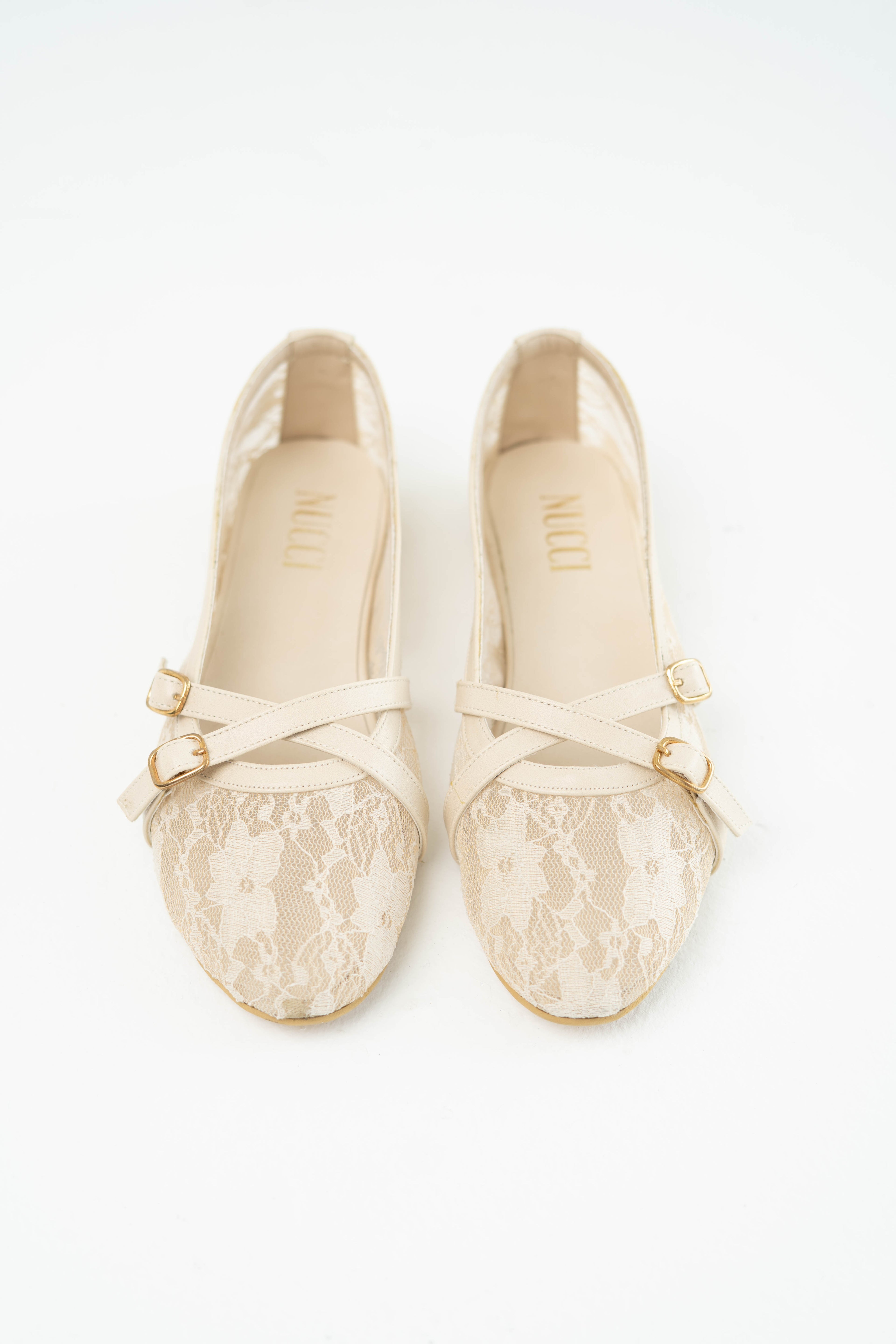 Lily lace Ballerina Beige