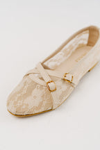 Lily lace Ballerina Beige