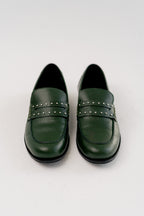 Clara stud loafer Olive