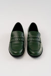Clara stud loafer Olive