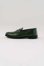 Clara stud loafer Olive