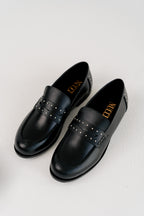 Clara Stud loafer Black