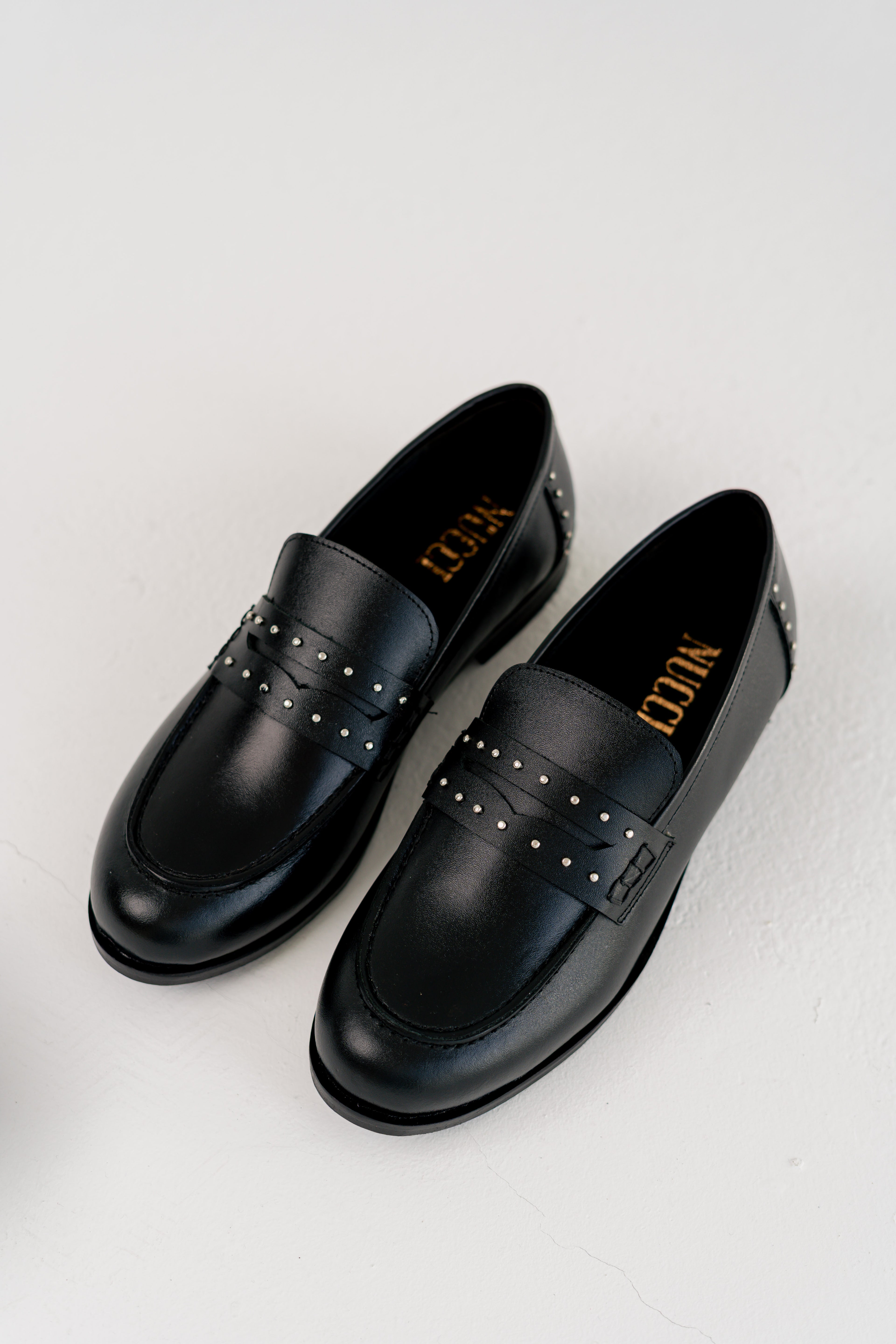 Clara Stud loafer Black