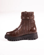Stockholm Chunky Brown Boot