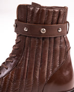 Stockholm Chunky Brown Boot