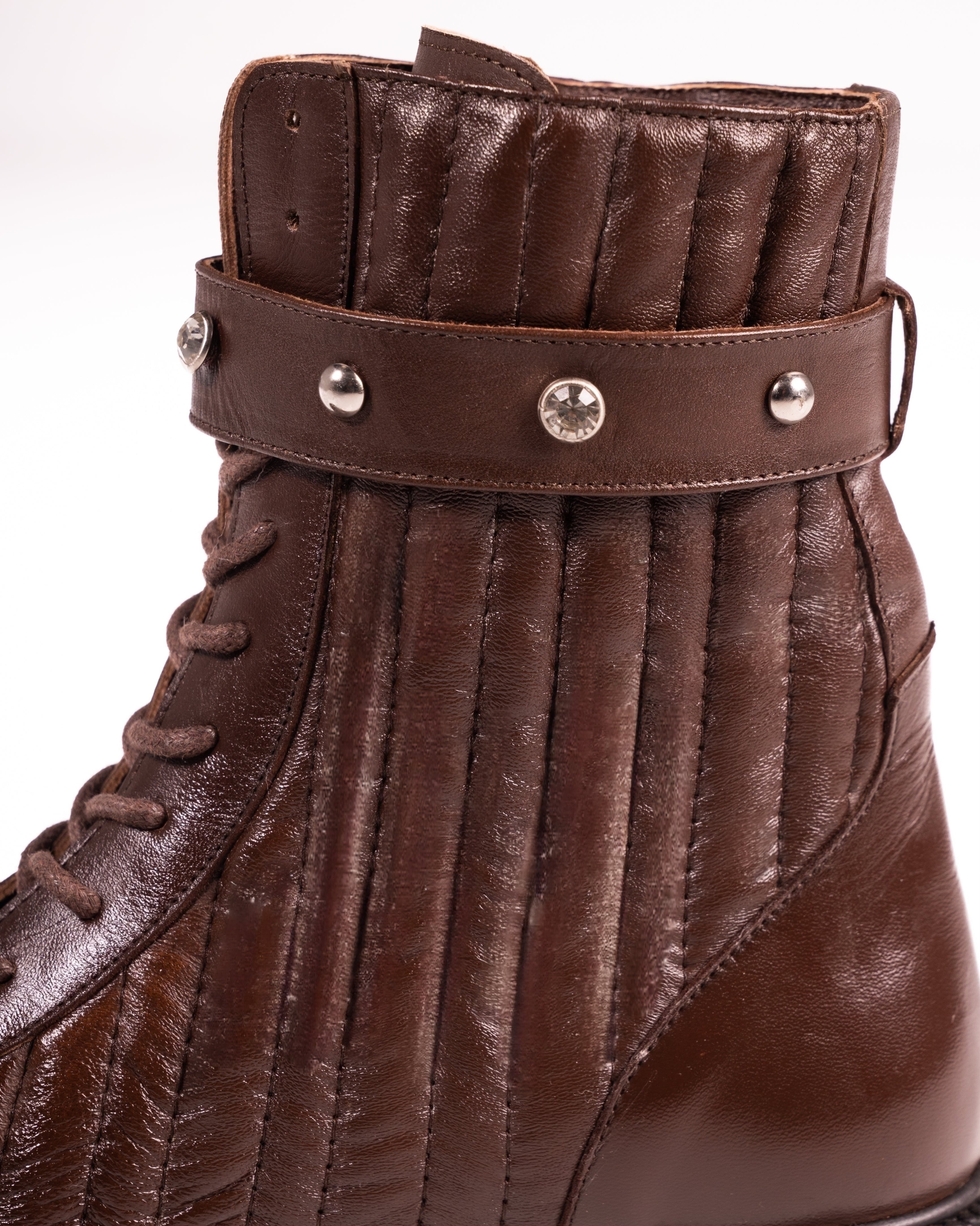 Stockholm Chunky Brown Boot