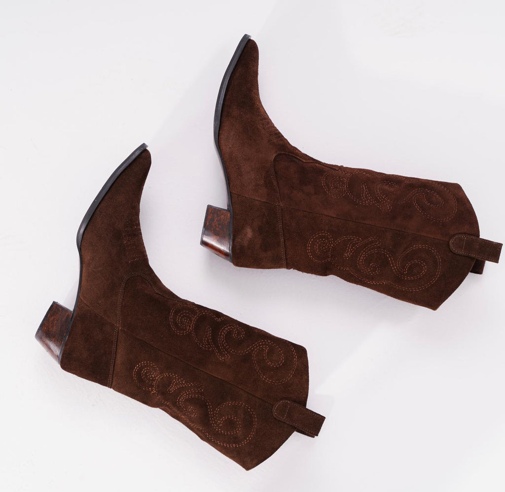 Nucci cowboy boots brown