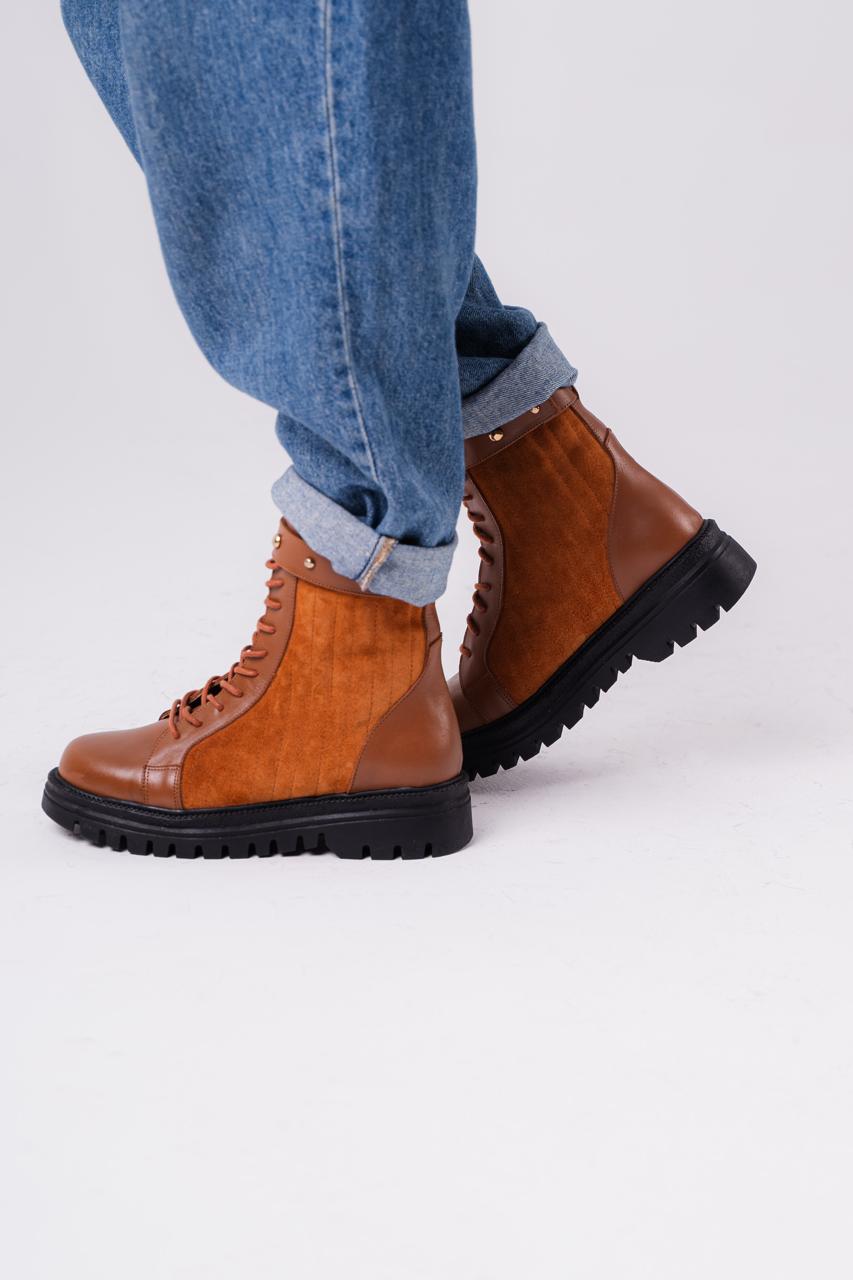 Nucci chunky boots camel